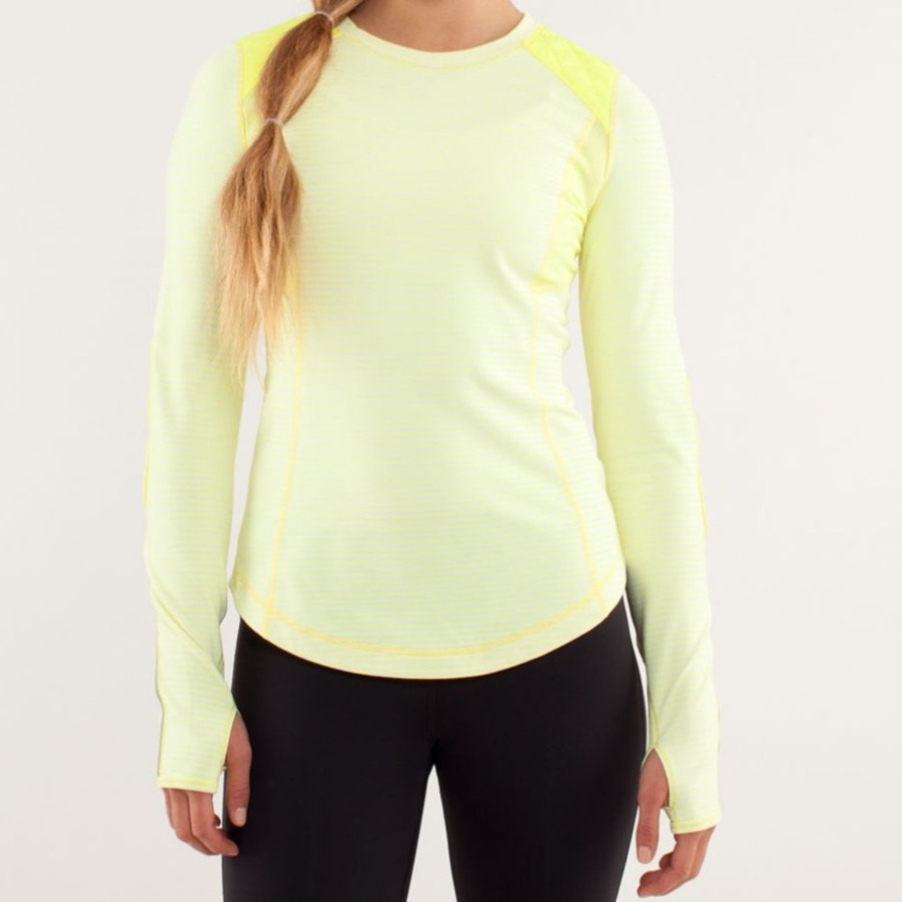 🍋 Lululemon Run: Ice Queen Long Sleeve size 4